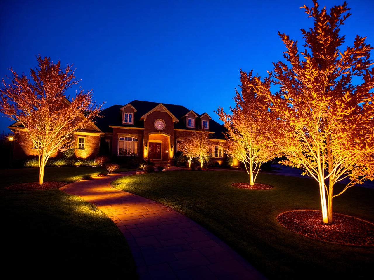 outdoor lighting installation Edmond OK